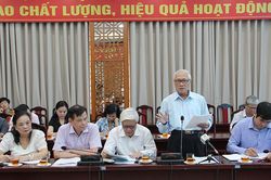 Mặt trận Tổ quốc lấy ý kiến vào Dự thảo Văn kiện Đại hội XVII Đảng bộ Thành phố Hà Nội