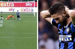 Cầu thủ Inter Milan bỏ lỡ không tưởng, Lukaku chết lặng