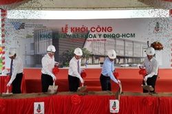 Đại học Quốc gia TP Hồ Chí Minh khởi công khối nhà Y.A1 Khoa Y