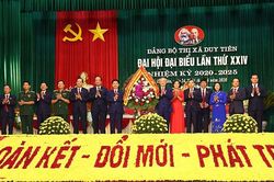 Các địa phương tổ chức đại hội điểm đảng bộ cấp trên cơ sở