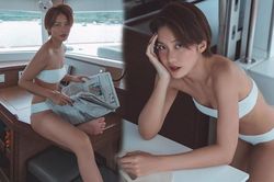 Khả Ngân tung ảnh bikini sexy, fan khen ngọt ngào như mật ong