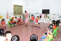 Giáo dục mầm non Tân Kỳ với mục tiêu nâng cao chất lượng toàn diện