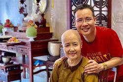 Sau thời gian xuất gia, cô Dzoãn Cẩm Vân bất ngờ xuất hiện cùng con trai nuôi