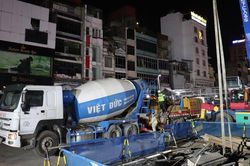 Hợp long bản trung chuyển ga ngầm S9 tuyến đường sắt Nhổn – ga Hà Nội