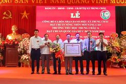 Xã Trung Châu tiếp tục xây dựng nông thôn mới kiểu mẫu