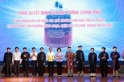 Công nhận chuông Nhật Tảo là Bảo vật quốc gia, 257 đạo sắc phong là tài liệu lưu trữ quý hiếm