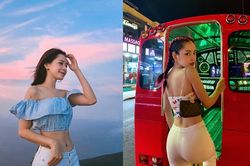 'Nóng mắt' loạt áo croptop khoe eo thon nóng bỏng của Chi Pu