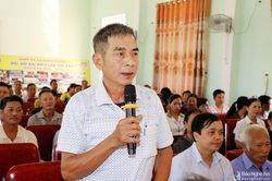 Cử tri Nghĩa Đàn đề nghị khắc phục tình trạng ngập úng ở Quốc lộ 48D
