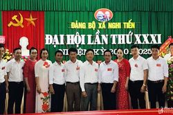 Đại hội Đảng bộ xã Nghi Tiến (Nghi Lộc) nhiệm kỳ 2020 - 2025