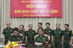 Thiếu tướng Nguyễn Xuân Dắt giữ chức Tư lệnh Quân khu 9