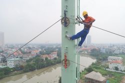 EVNHCMC gấp rút hoàn thiện công trình đường dây 220kV Cát Lái - Tân Cảng