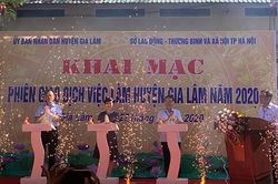 Hơn 800 cơ hội việc làm cho lao động ở Hà Nội