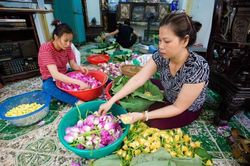 Mục sở thị quy trình ướp đệ nhất trà Hà Nội