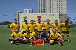 Đoàn Thanh niên TANDTC phối hợp tổ chức Giải bóng đá chào mừng đại hội Đảng