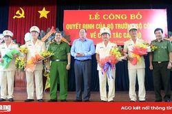 Đại tá Đinh Văn Nơi giữ chức vụ Giám đốc Công an tỉnh An Giang