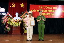 Phó Giám đốc Công an TP Cần Thơ được bổ nhiệm làm Giám đốc Công an tỉnh An Giang