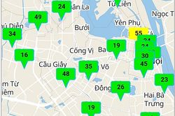 Chất lượng không khí Hà Nội duy trì ở mức tốt