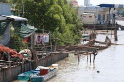 Công trình kè Tân Thuận xây dựng theo tình huống cấp bách với tốc độ 'chậm rãi'
