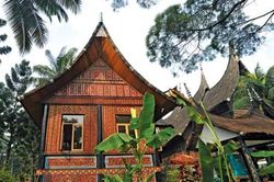 Nhà sừng trâu của người Minangkabau