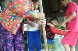 Canh Bồi ở miền quê 'hoa vàng cỏ xanh'