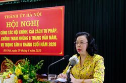 Phó Bí thư Thường trực Thành ủy Ngô Thị Thanh Hằng: Tạo chuyển biến mạnh mẽ, quyết liệt trong phòng chống tham nhũng