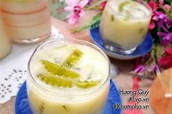 Nhâm nhi sữa đậu xanh thơm nức kèm thứ này vừa ngon lại vui miệng, ai cũng đòi thử ngay
