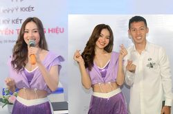 Không ngờ cũng có ngày Ninh Dương Lan Ngọc bị chê sến toàn tập với set đồ tím nhóng nhánh