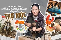 Bỏ làm quản lý với thu nhập khủng, nữ 9X về quê làm thợ mộc khởi nghiệp' ở góc chuồng gà