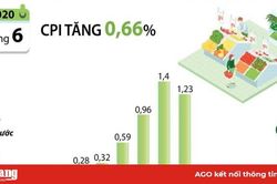 Chỉ số giá tiêu dùng tháng Sáu tăng 0,66%