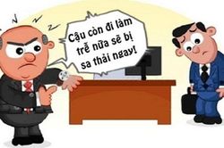 Lý do đi làm muộn khiến sếp nổi điên