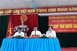 Kỳ họp thứ 16 HĐND huyện Chương Mỹ: Kinh tế vẫn duy trì sự phát triển ổn định.