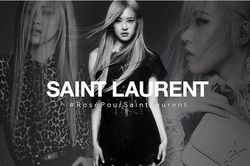 Rose Blackpink siêu 'chất' trong chiến dịch quảng cáo đầu tiên với Yves Saint Laurent