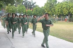 Hội thao huấn luyện ngoại khóa giáo dục quốc phòng-an ninh