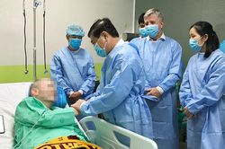 Bệnh nhân phi công đã hồi phục vận động hoàn toàn