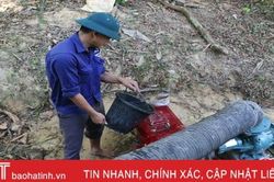 Theo chân công nhân thủy lợi Hà Tĩnh chống hạn, cứu lúa hè thu