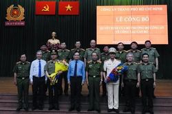 Đại tá Lê Hồng Nam chính thức giữ chức Giám đốc Công an TPHCM
