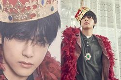 Mặc các thành viên BTS chụp ảnh hài hước, V vẫn cứ là 'ông hoàng'