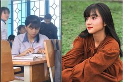 Mải mê làm toán bị chụp lén, nữ sinh đáng yêu 'đến phát hờn'