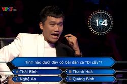 Xuân Nghị ẵm 40 triệu và có cuộc gọi điện hài hước nhất 'Ai là triệu phú'