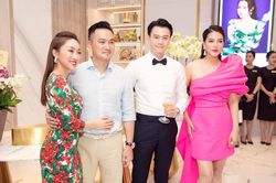 Trương Ngọc Ánh mặc váy lệch vai gợi cảm bên tình tin đồn Anh Dũng