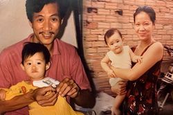 Hoa hậu Khánh Vân tiết lộ ảnh hồi nhỏ khiến Trấn Thành Hari Won tò mò 'đoán già đoán non'