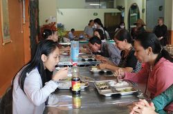 Quán cơm chay 0 đồng