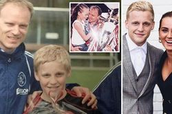 Chuyện tình của Van de Beek và con gái ân nhân