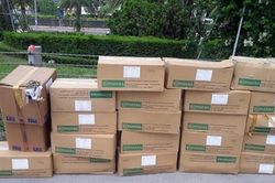 Hà Nội: Phát hiện hơn 20 thùng thuốc tây hết hạn sử dụng trên Đại lộ Thăng Long