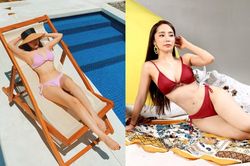Quỳnh Nga diện bikini nóng bỏng, tiếp tục 'thả thính' cực mạnh