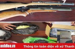 Công an huyện Quan Hóa triệt phá điểm chuyên chế tạo súng và đạn tự chế