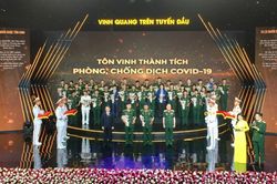 Đại úy Ksor Tlú được tặng bằng khen về phòng-chống dịch Covid-19