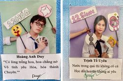 Phát sốt với ảnh kỷ yếu 'lầy lội', siêu tiết kiệm của học sinh chuyên Hạ Long