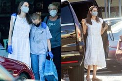 Angelina Jolie xuất hiện trên phố sau thời gian dài 'ở ẩn'