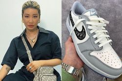 Người phụ nữ đầu tiên sở hữu giày Nike Dior hiếm 2.000 USD